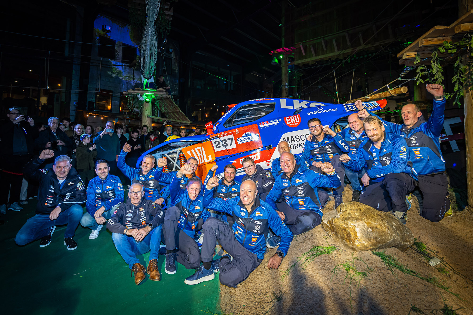 Century CR7 T1+ - Coronel Dakar Team tijdens de presenstatie voor de Dakar Rally 2025