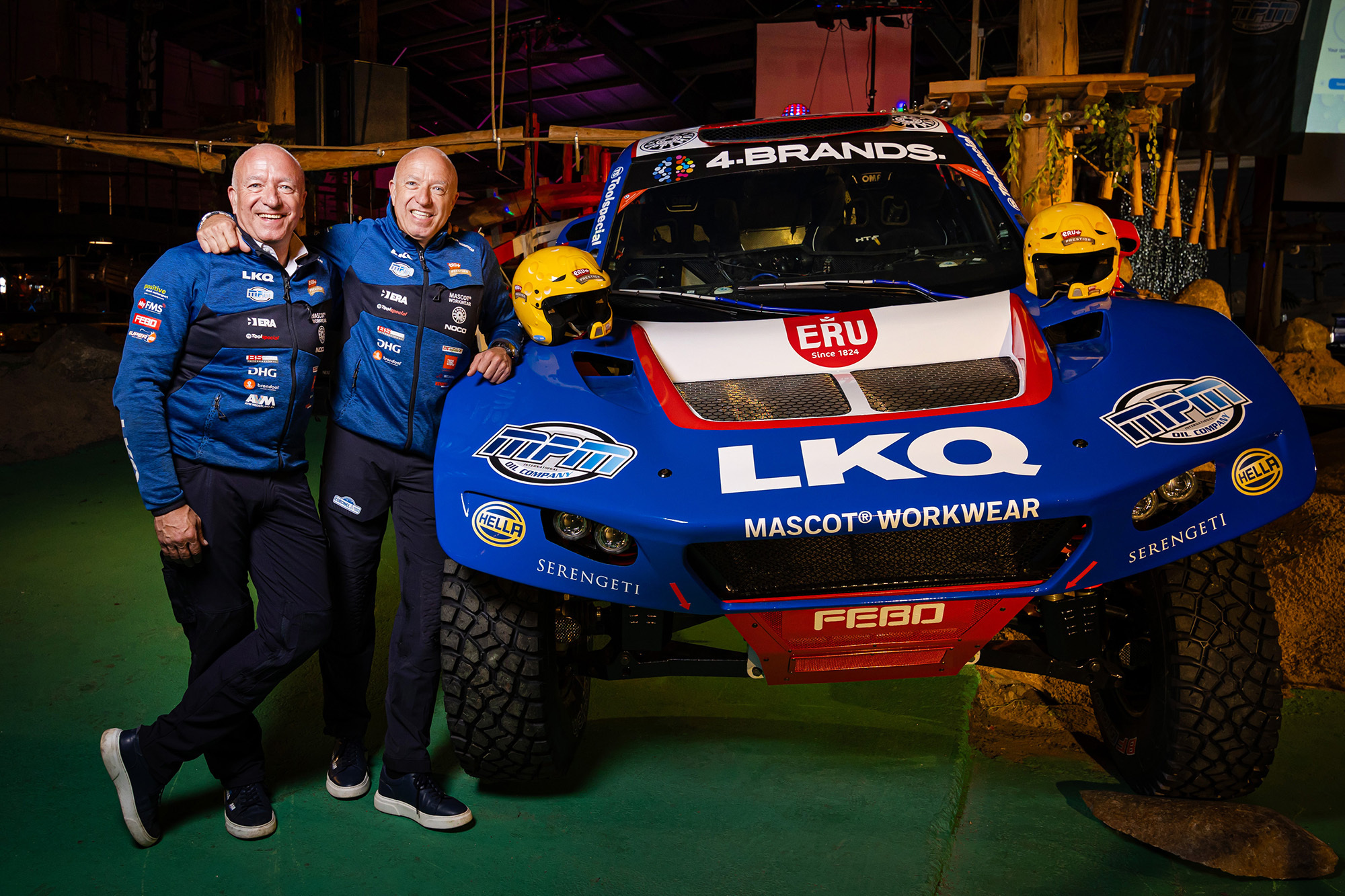 Century CR7 T1+ - Coronel Dakar Team tijdens de presenstatie voor de Dakar Rally 2025